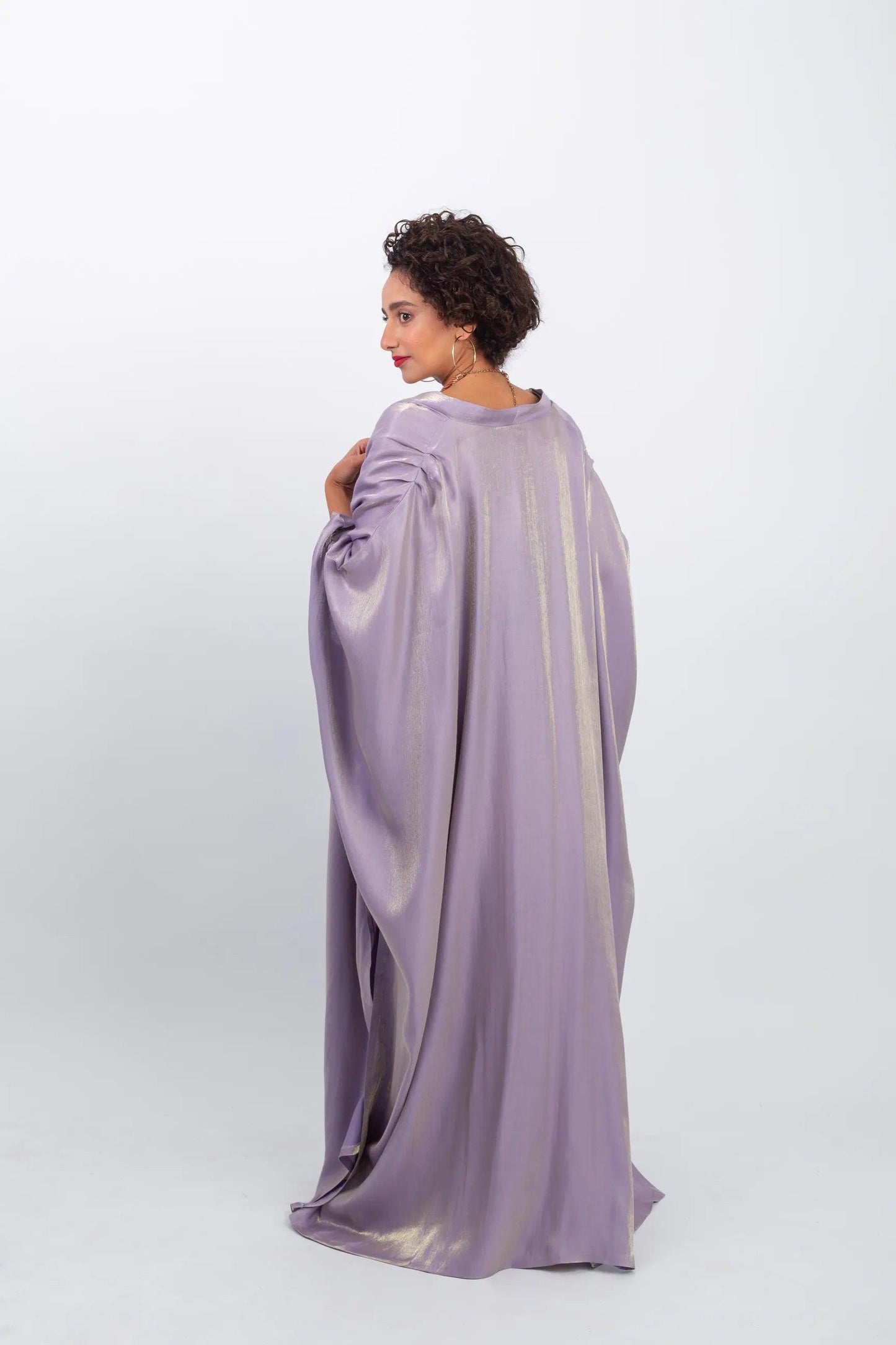 Sleek piece in charming color for everywhere with belt - Bisht Couture