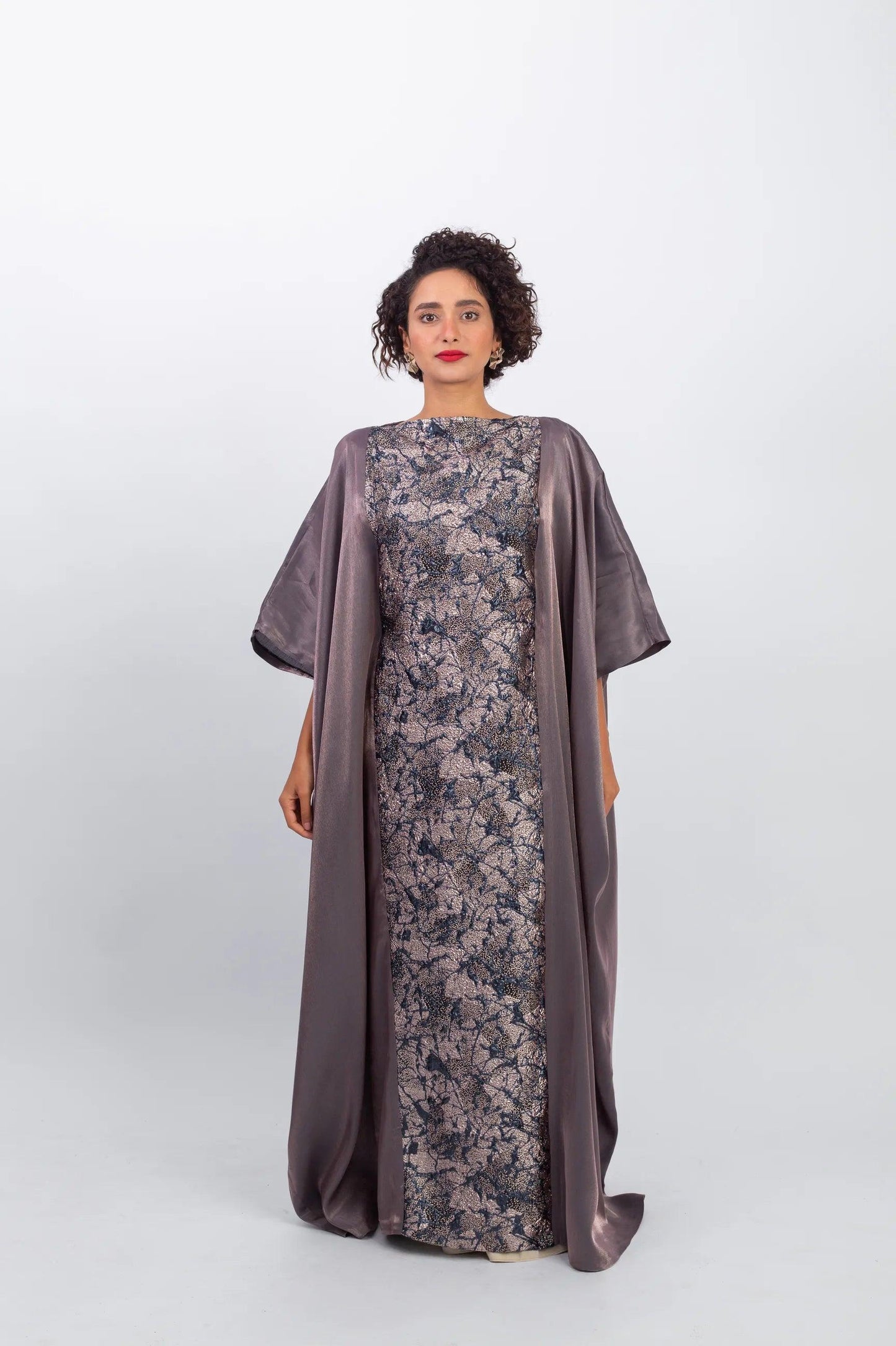Rich comfortable dress in unique color - Bisht Couture