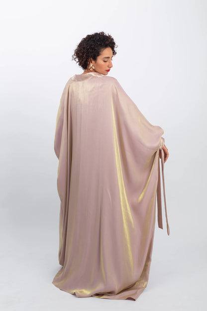 Simple feminine Abaya to embrace your femininity with belt