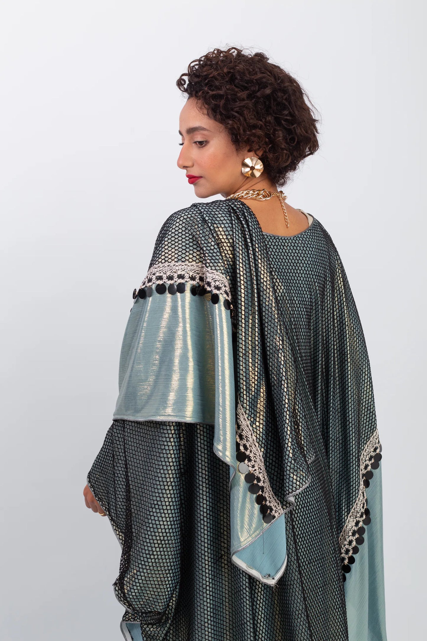 Special kaftan with oriental touch