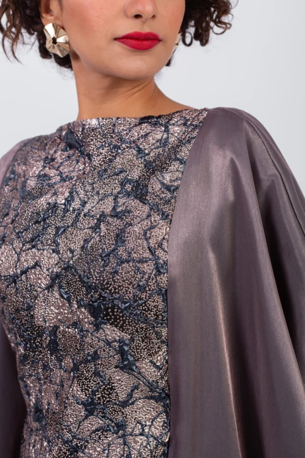 Rich Aqua comfortable dress in unique color